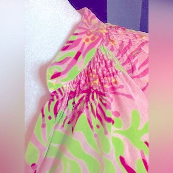 Lilly Pulitzer Elsa Silk Blouse - Picture 4 of 9